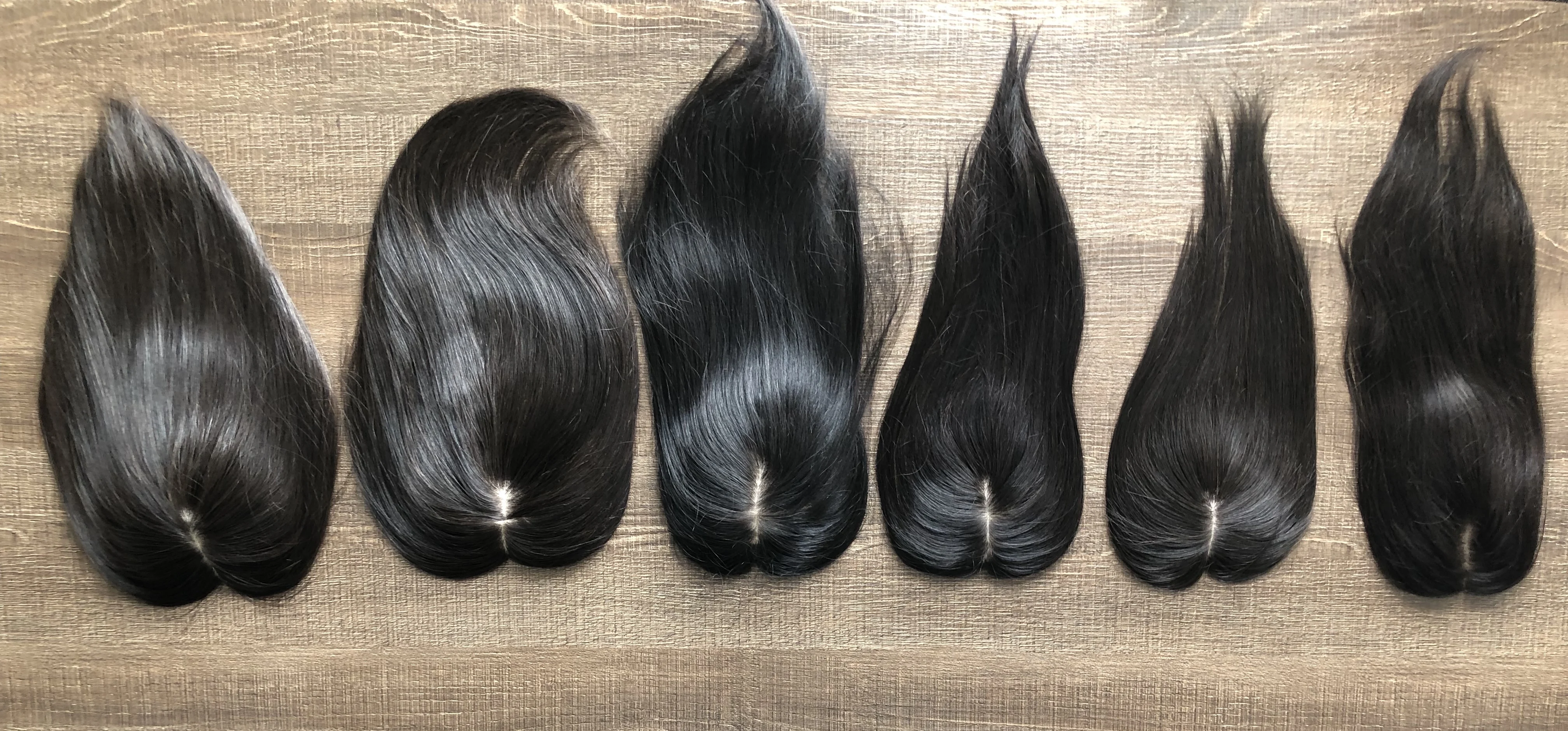 100% Virgin Human Hair Toupee Base Luxury 1 Piece INDIAN Hair Straight for Woman, Skin Feeling Silk 2-3 Years