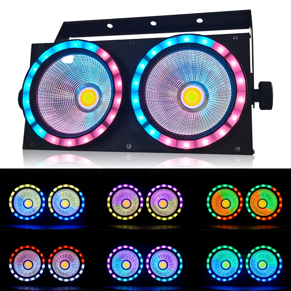 Newest stage lighting DMX control led COB blinder background light for night club ktv bar