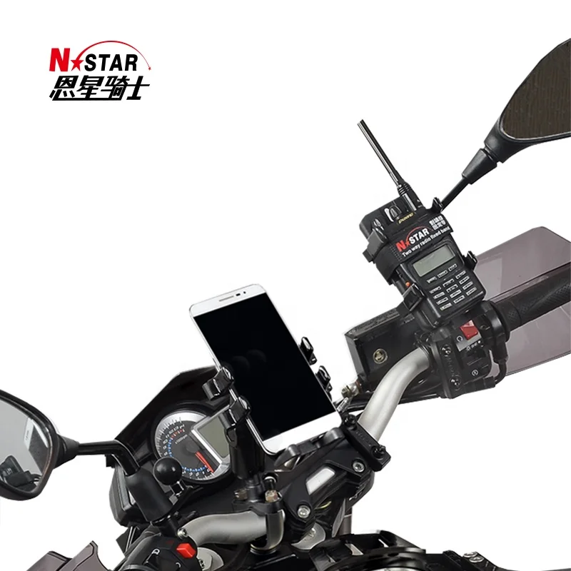 High quality 4.7-6.3 inch motorcycle mobile phone holder easy installation