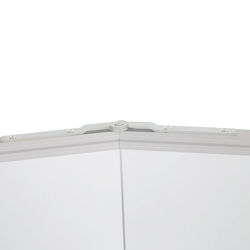 OEM Factory Wholesale Foldable Large Size Wall-Mounted Aluminum Frame Whiteboard 40x72 Inches Two Folding Magnetic Whiteboard