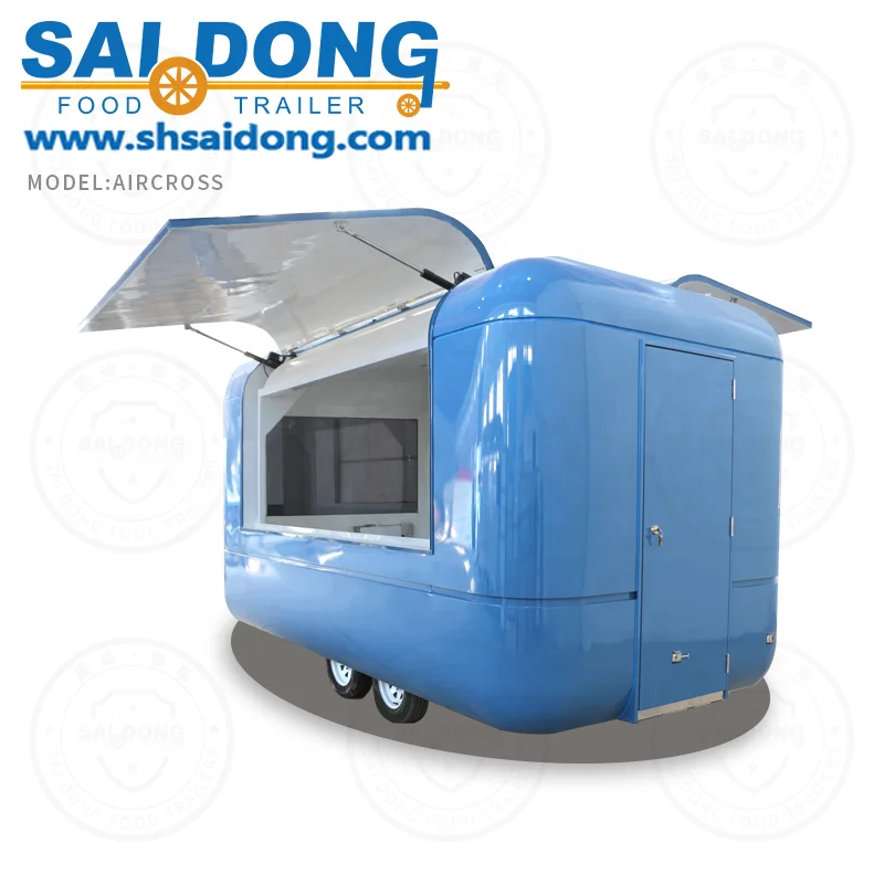 SAIDONG  Aircross-45 Mobile Kitchen/New Designed Street Food cart/used food carts for sale