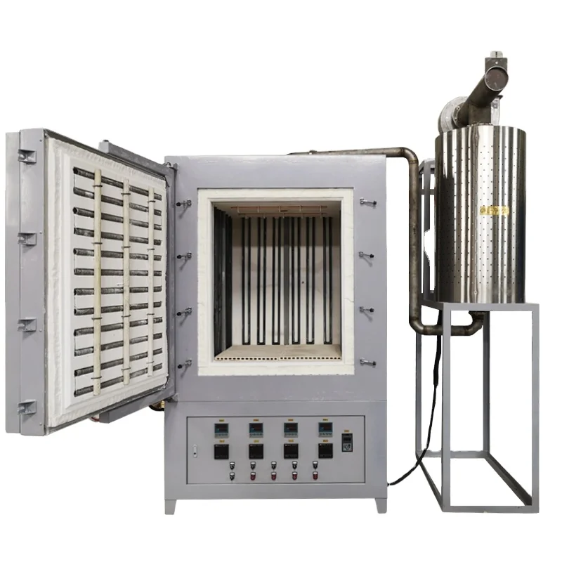 Metal forging degreasing treatment and heat treatment electric Degreasing furnace