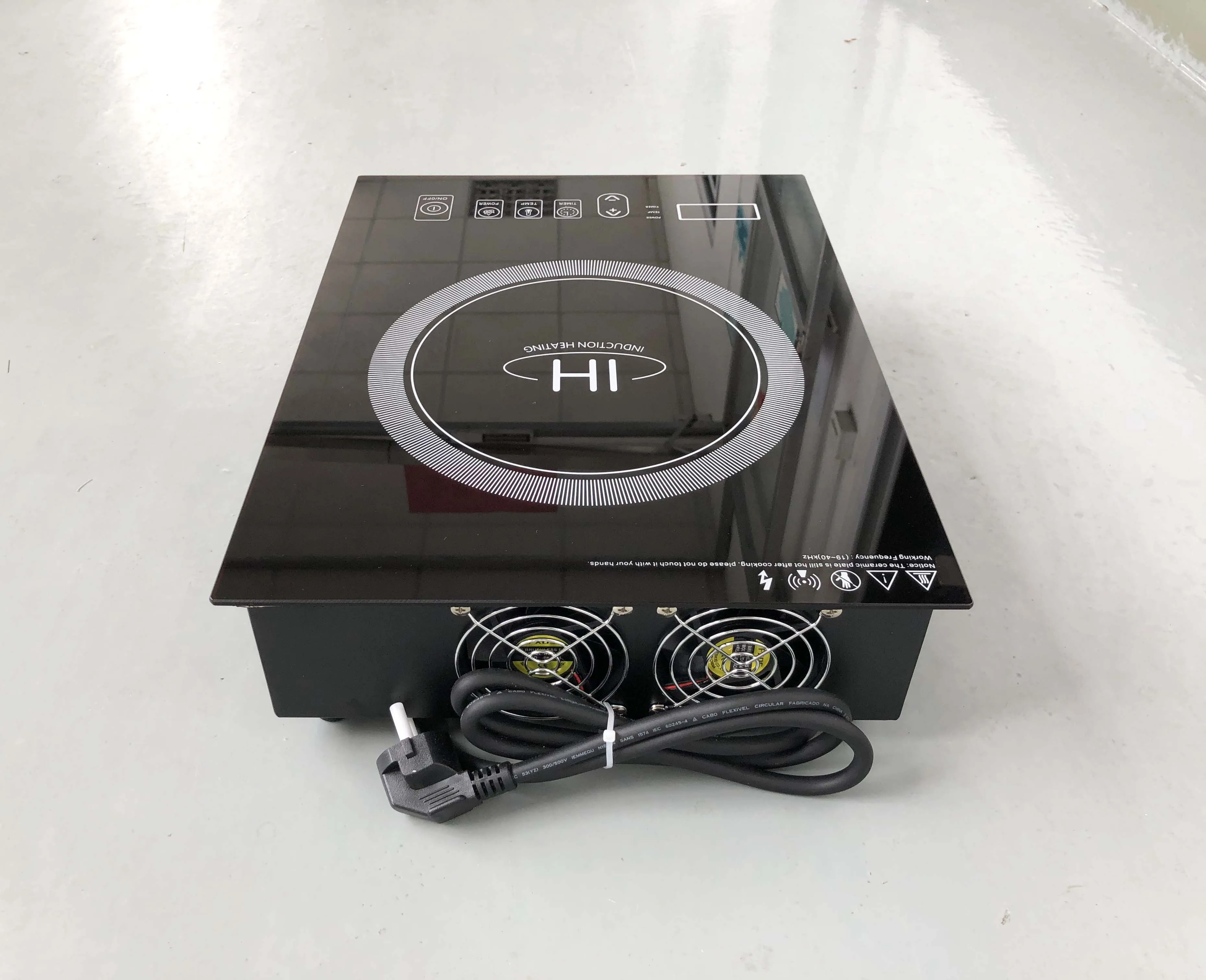 3500W Induction Drop In Cooker with Touch control 326W 430L 4 Fans