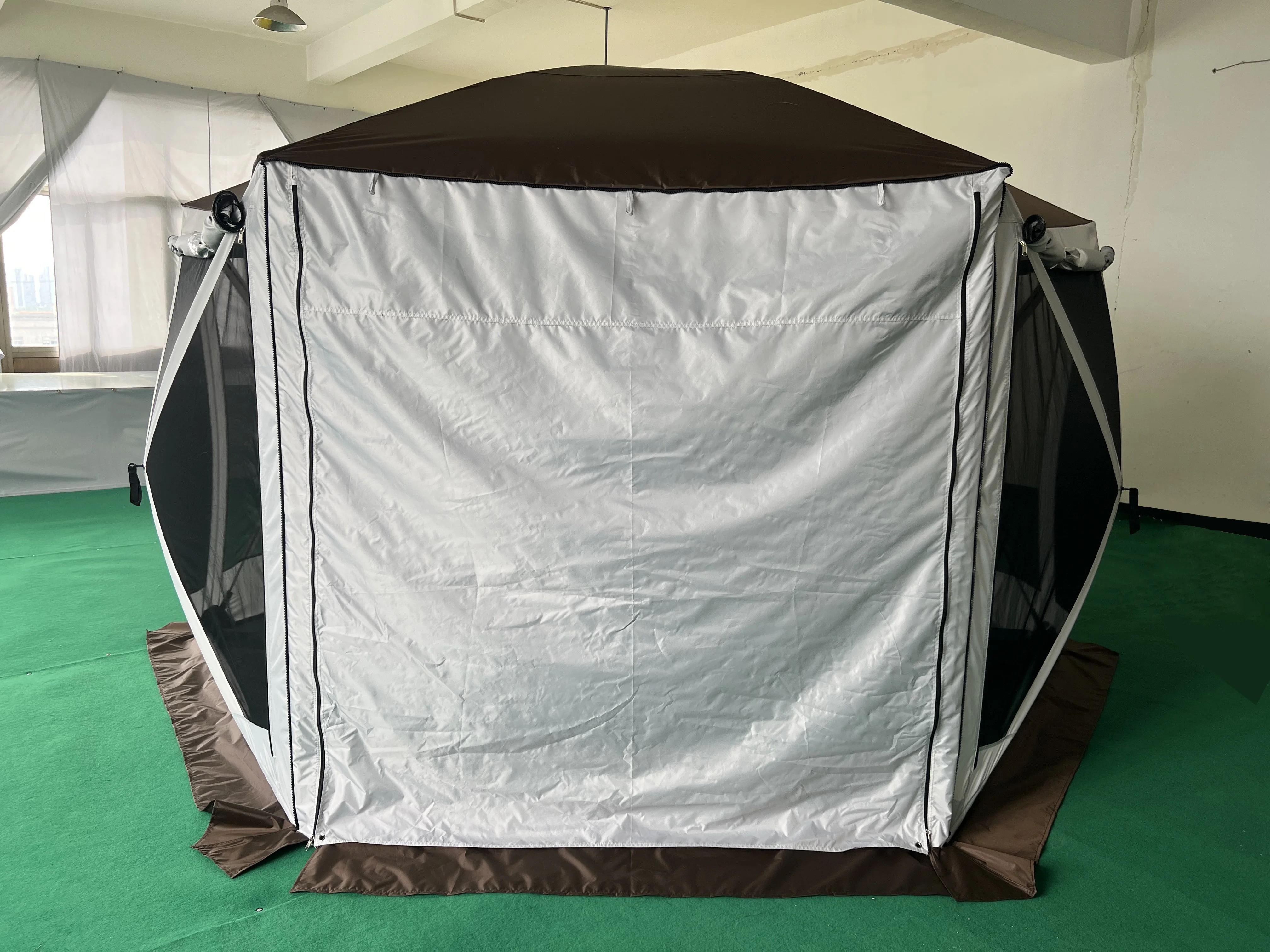 Factory wholesale  new design 6 sided hexagonal SUV tail tent