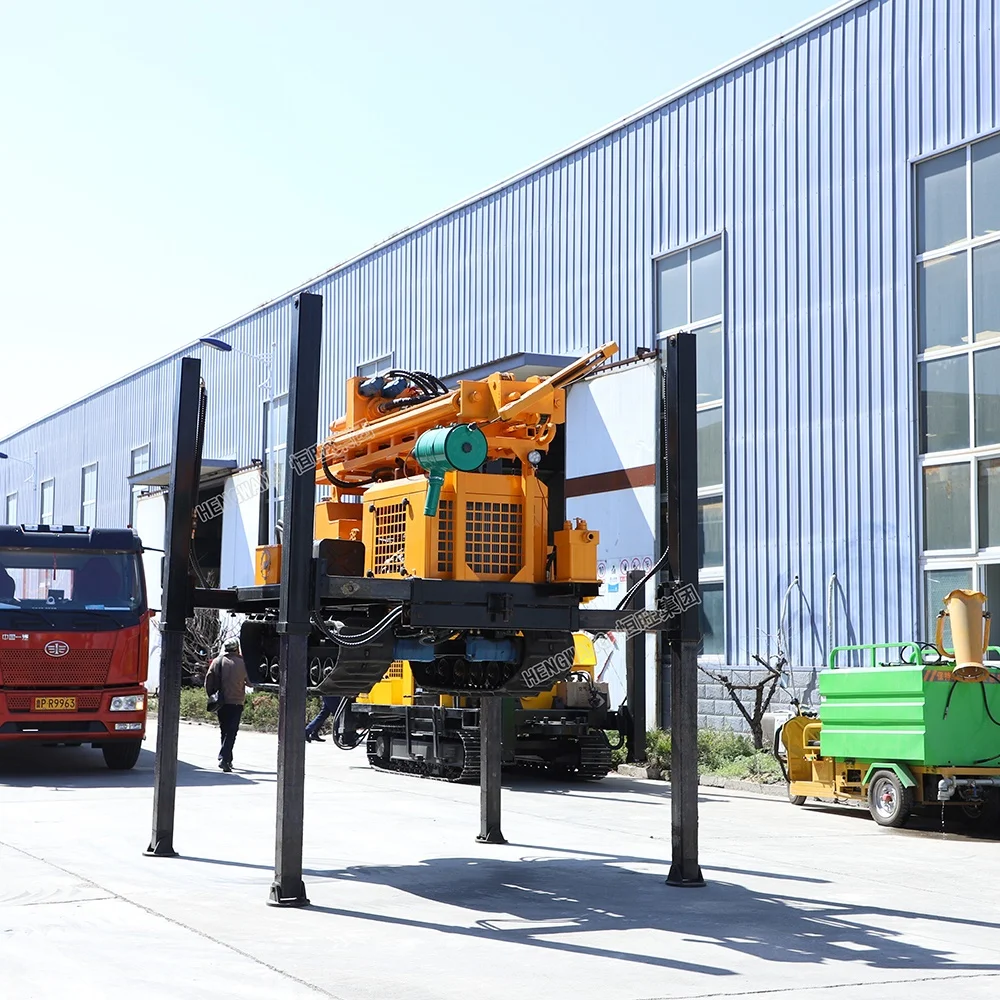Портативная буровая установка Hengwang HQZ180L DTH