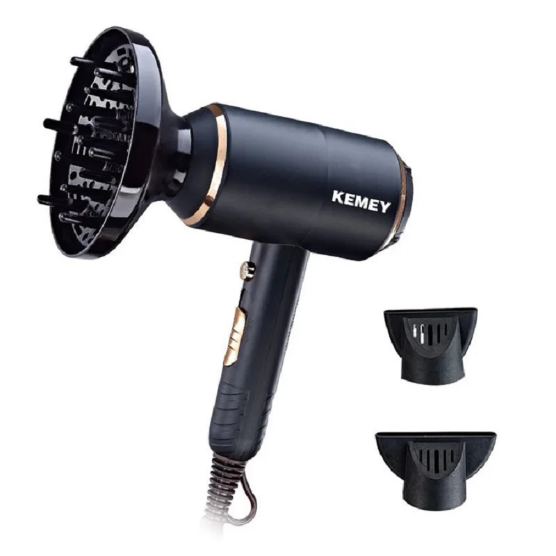 Kemei KM-8896 High Quality 4000W EU Plug 220 Voltage Big Power Salon Professional Hair dryer Cold and Hot