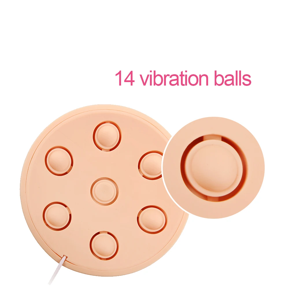 Manufactory private label vibration electronic breast enhancement massage bra chest care massager vibrator breast enhancer