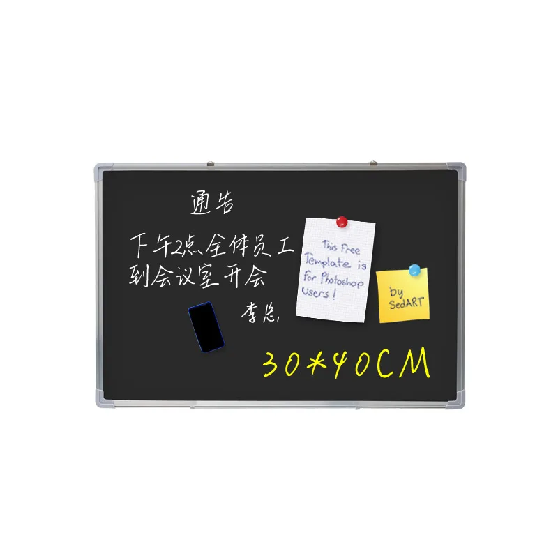 
Cheap price children study mini black board with marker pen chalk school magnetic blackboard chalkboard for kids 