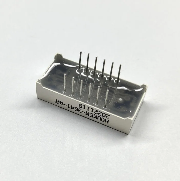 Common cathode white color 0.36 Inch 4 digit led 7 segment display for Electric appliance