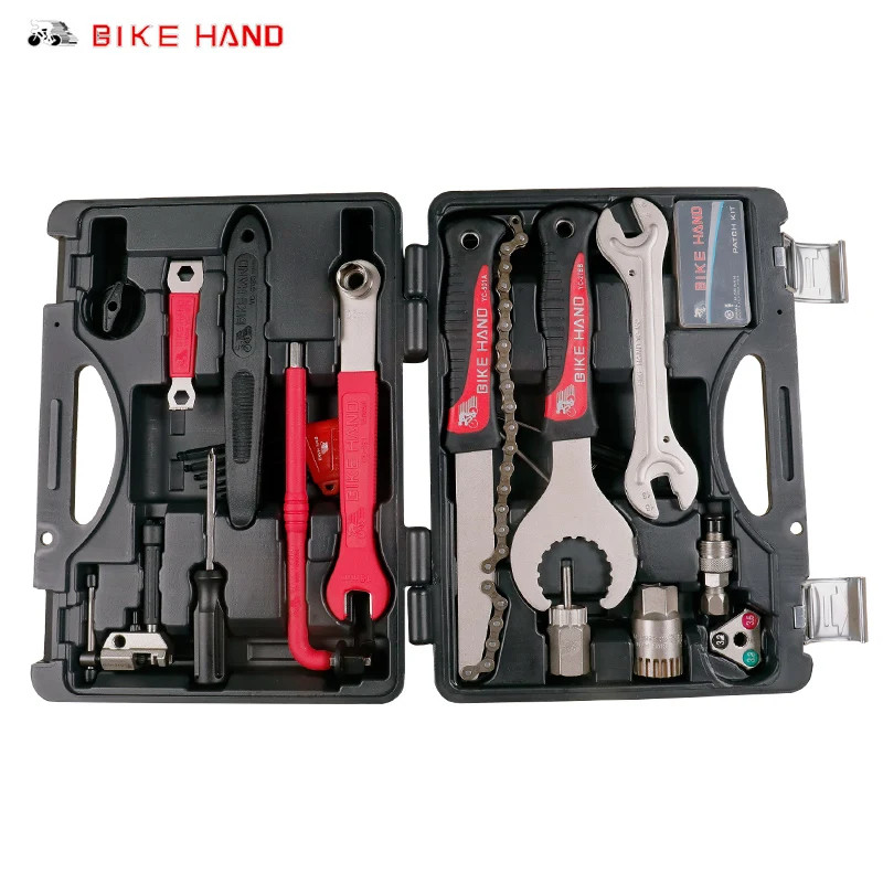 BIKEHAND YC-721 728 велосипедов инструмент комплект Множественная функция рукоятка BB Нижний Кронштейн Ступицы Колеса свободного хода педали говорил услуг