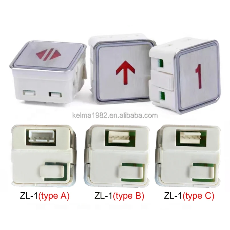 Elevator call button,otis elevator push button ZL-1,MT42 button