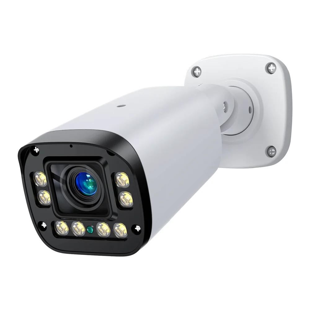 4K 8MP AHD Camera Motorized Focus Lens Dual light Full Color Night Vision Intelligent Human Figure And Face Detection