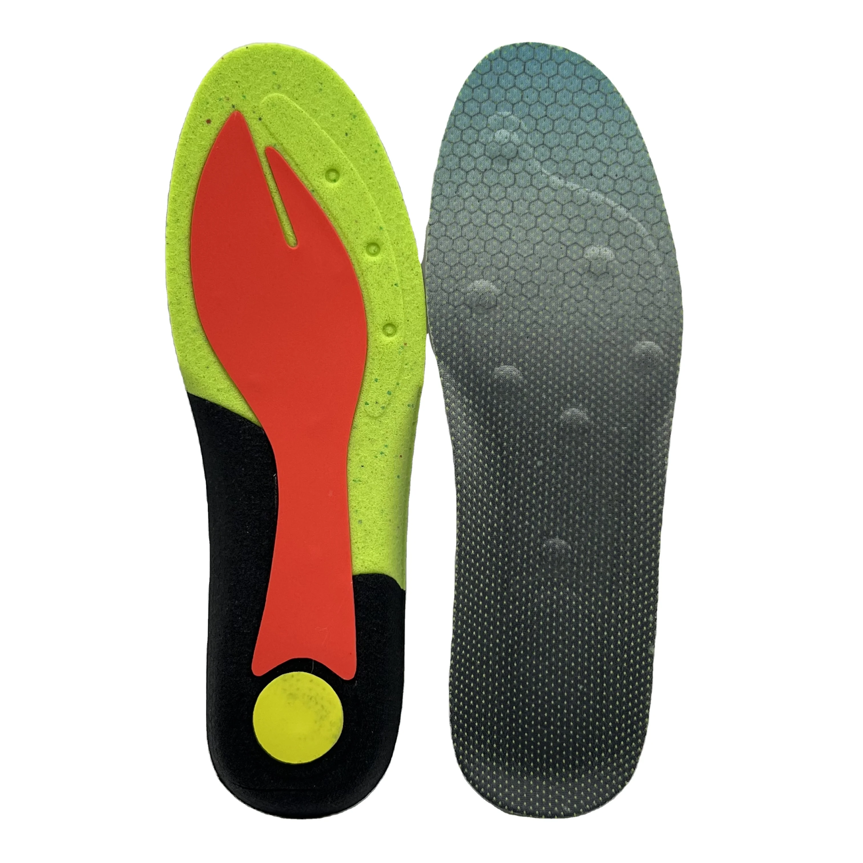 Custom Orthotic Arch Support Shoe Inserts Cork Orthopedic Insoles for Serious Flat Feet