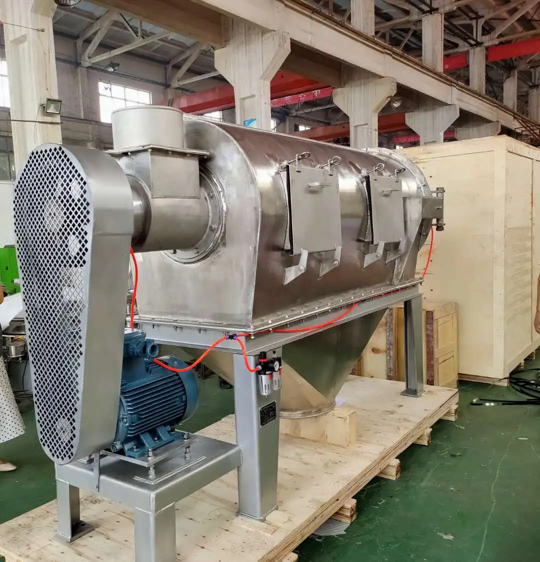 High efficiency screening machine  powder horizontal airflow centrifugal sifter machine