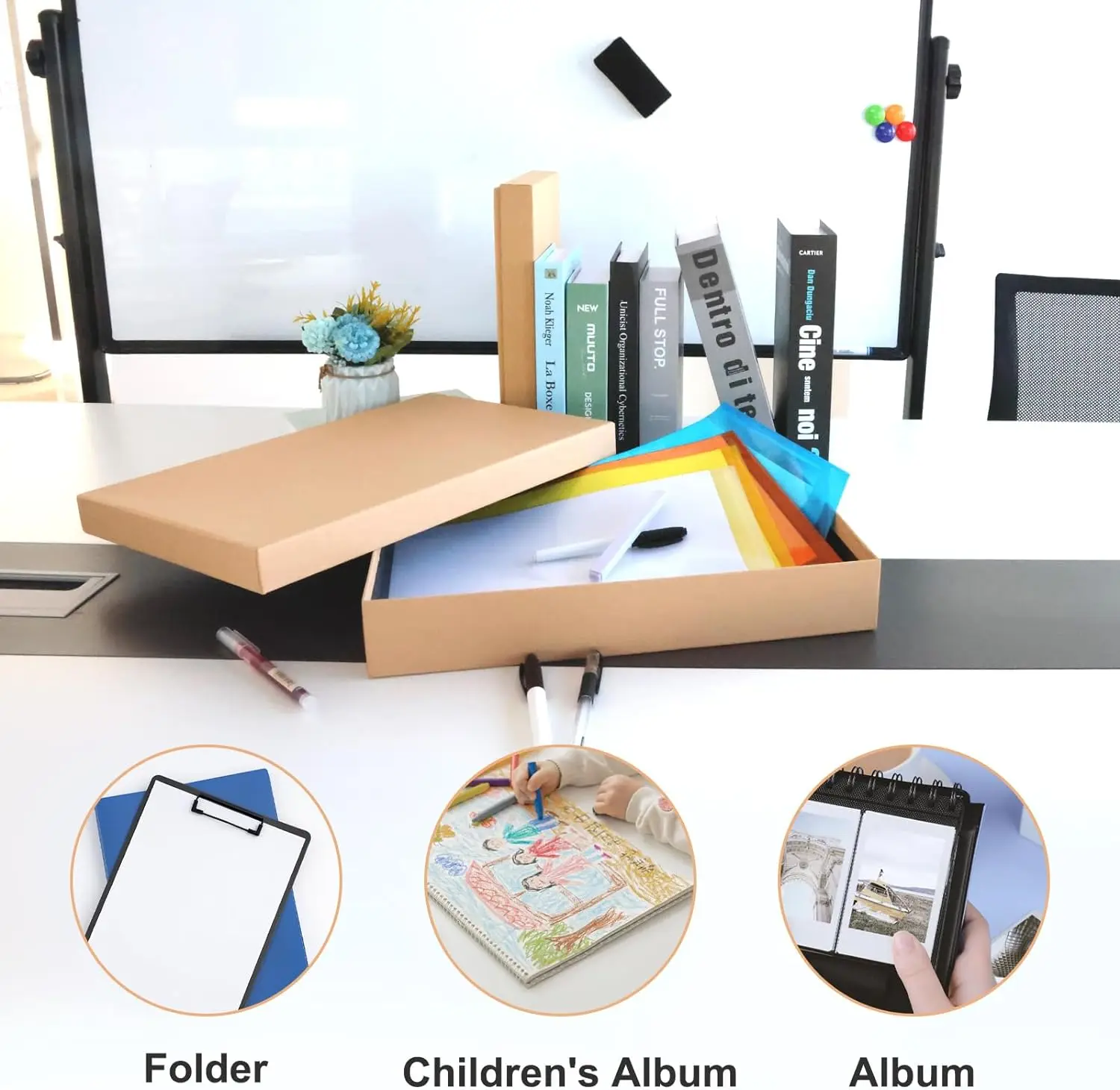 Customized Gift Packaging Paper Boxes for Shirt Sweaters Robes or other clothing File Storage Photos Paintings Storage