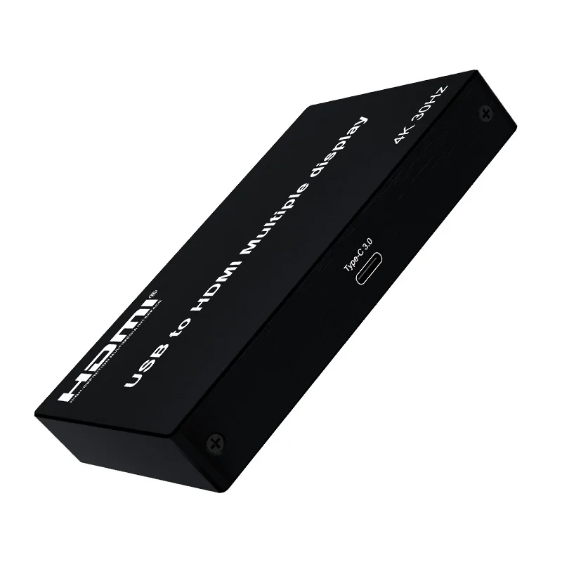 High Quality  USB to HDMI display devices combined with Card Tool V2 software support two modes Splicing  And Dock mode 4K/30Hz