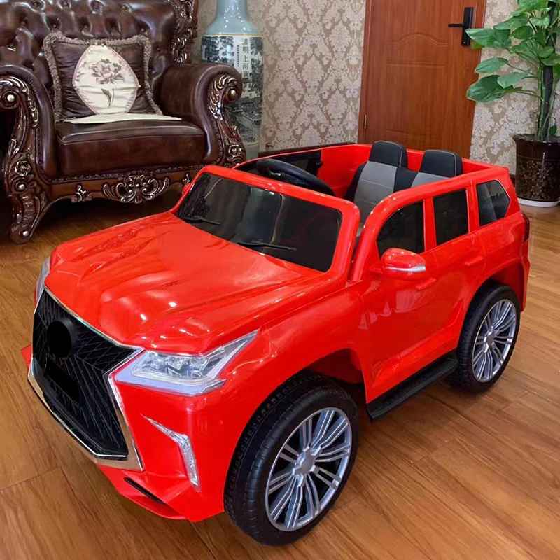 2021 a big vintage remote control sport lx570 toy cars boys car for children electric ride on toys