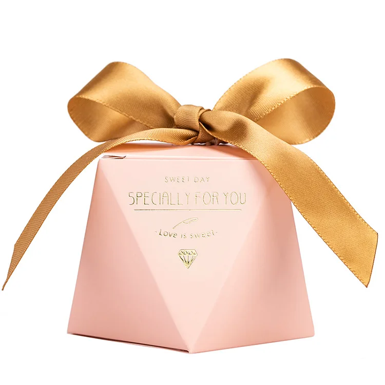 Top quality different colors wedding favor gift box wedding favor candy boxes