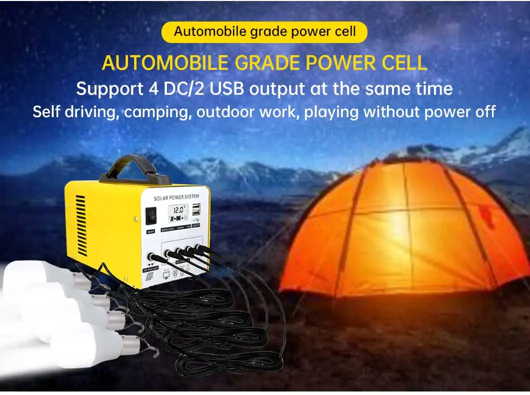 500W 600W 1000W 220V Outdoor Camping Power Generator AC Renewable Energy Source Power Supply Bank Solar Portable Power Station