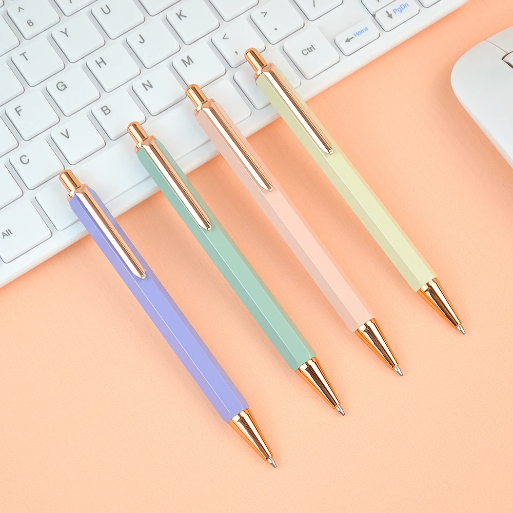 Factory Custom Metal Aluminum Ballpoint Pen Free Logo Printed Manufacturer