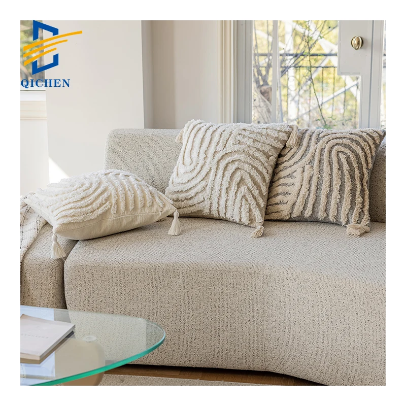 Innermor Luxury Geometric tufted 45x45cm Throw Pillow Case Hot Sale Custom cushion cover