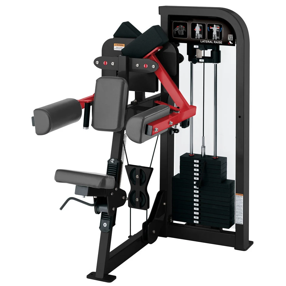 Commercial Fitness Equipment Gym Machine Lateral Rise With Weight Stack