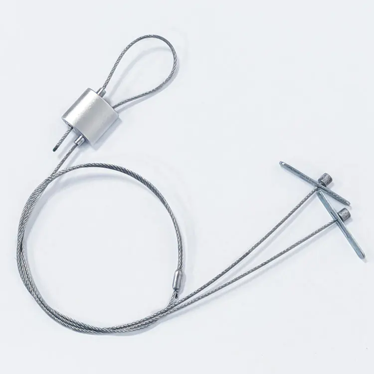 Wire Rope Suspension Hanging Kit Double End Exit Aircraft Cable Looping Gripper