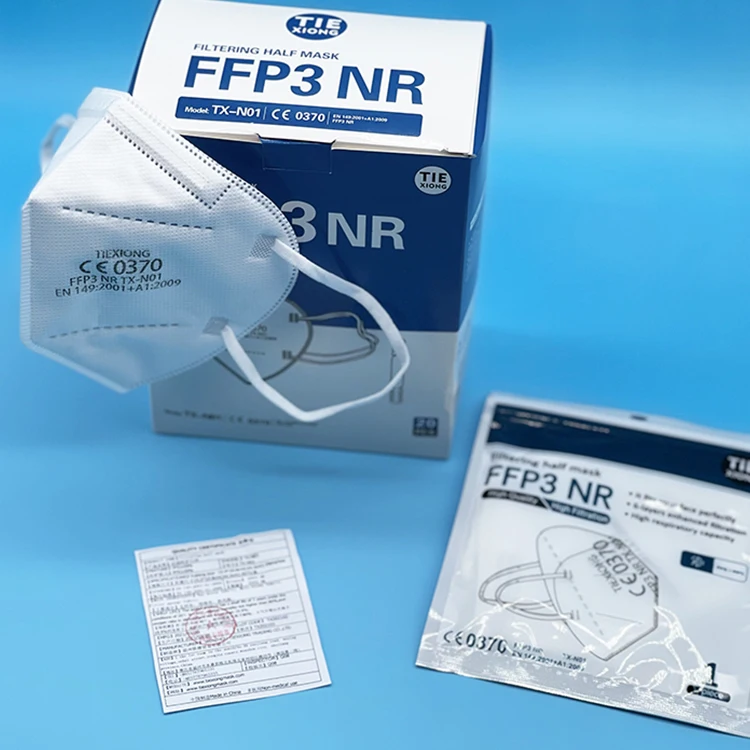 Breathable And Skin-friendly Ffp3 3ply Medical Protective Face Mask
