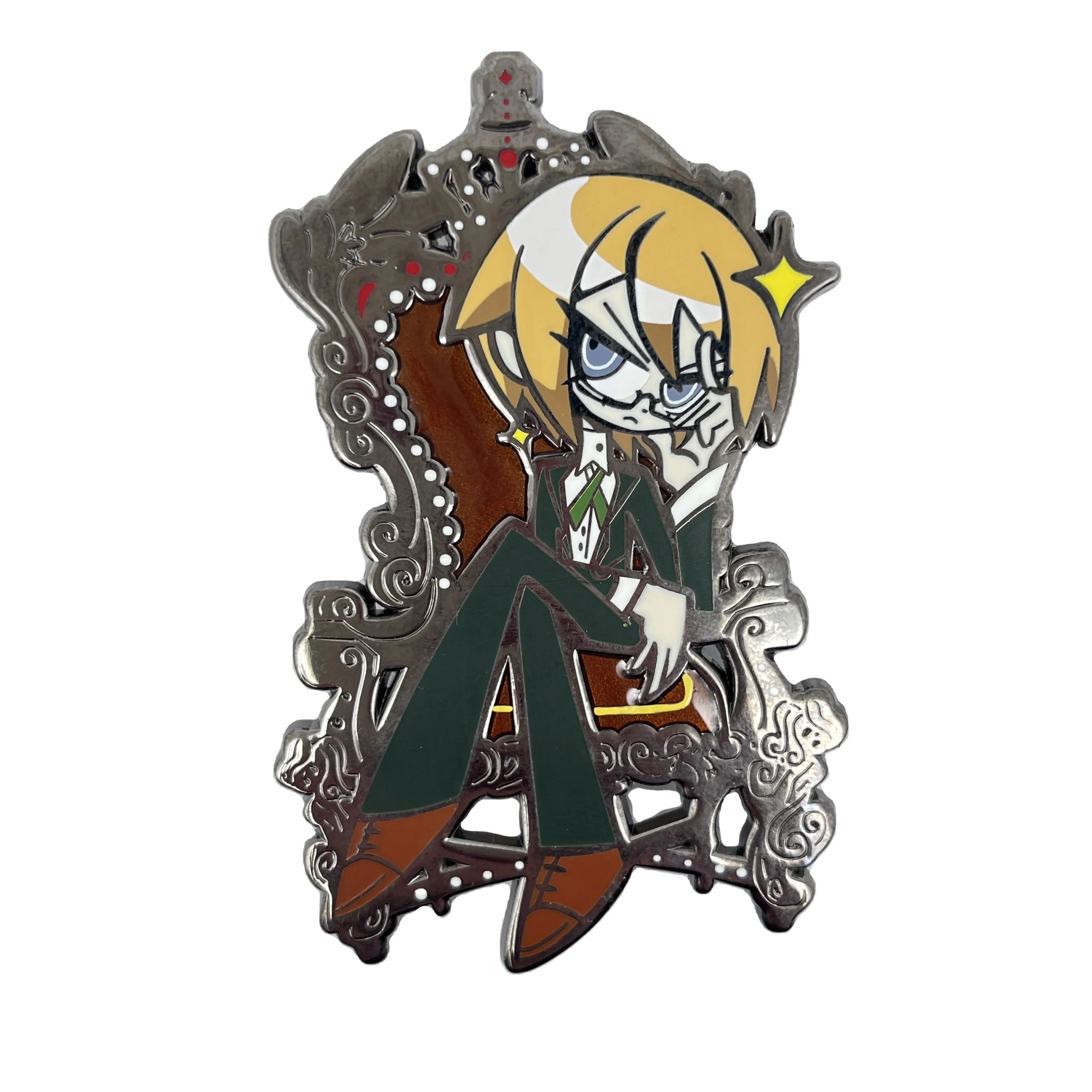 Laifeng Xin Yi Crafts Co. Ltd. Dream Pin изготовленная на заказ из розового золота твердая эмалированная булавка