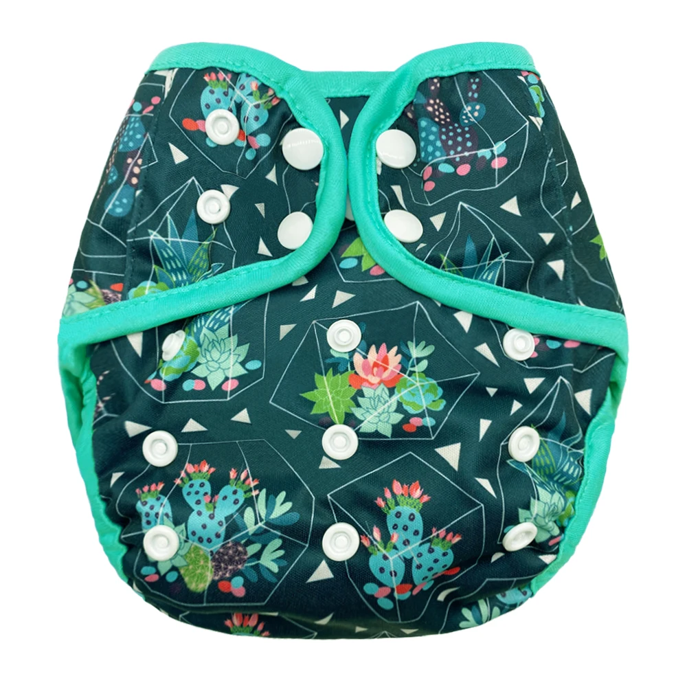 Goodbum double gusset cloth diaper cover for baby