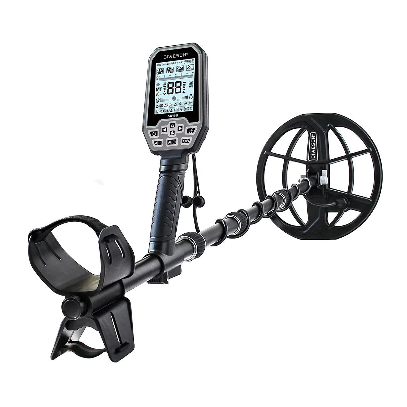 Новый Многофункциональный лучший детектор золота IP68 водонепроницаемый спортивный профессиональный промышленный металлоискатель