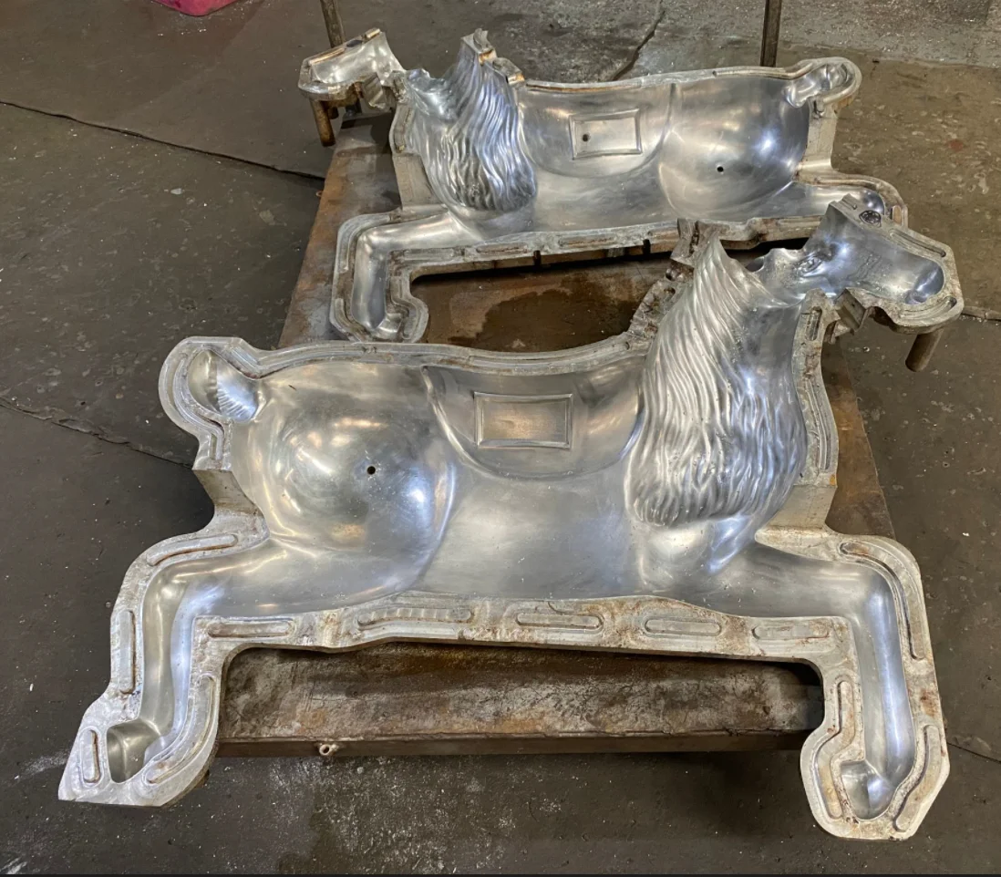 Rotational Molding of Small or Large Plastic Parts