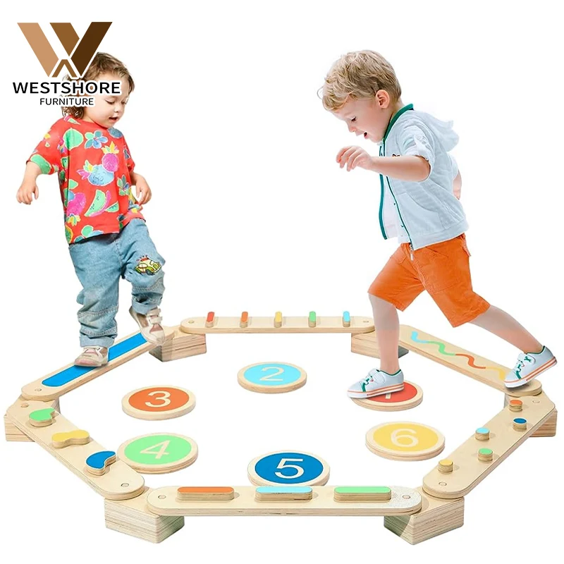 Монтессори Мебель для малышей доска балансировки детские игрушки деревянные доски тренировок детский баланс