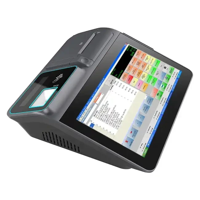 Ponto de Venda Sistema Windows Android 11.6' Pos Touch Screen Caisse Enregistreuse Complet Pos Tablet with in built Printer
