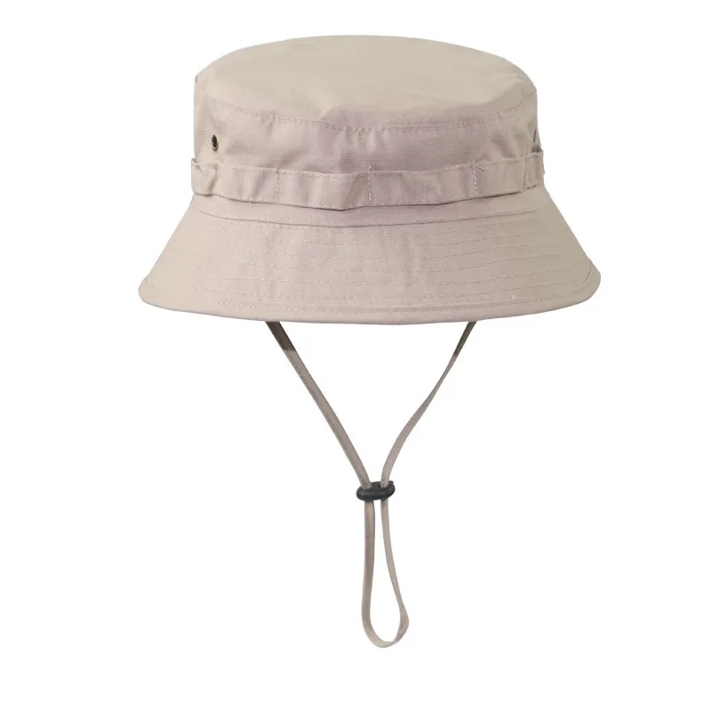 CS-153 Camouflage Summer Fishing Bucket Hats For Outdoor Sports polyester cotton Bonnie hat