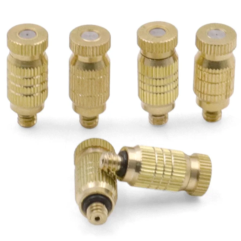 Adjustable Brass High Pressure Nozzle Nozzle Spray Sprinkler High Pressure Direct Spray garden farming Atomizing Nozzle