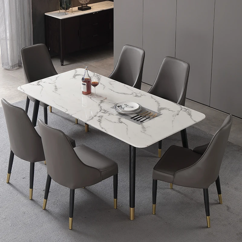 
Custom-designed dining room table and chairs dining table sets luxury 