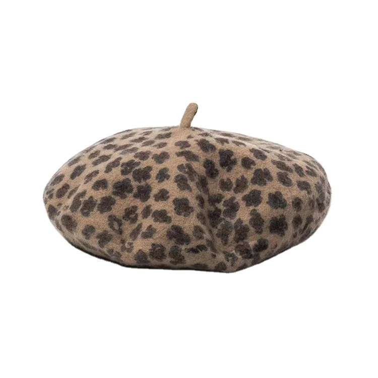 Оптовая продажа зимняя шапка однотонного французского берета классическая французская Повседневная и шикарная легкая кепка для женщин