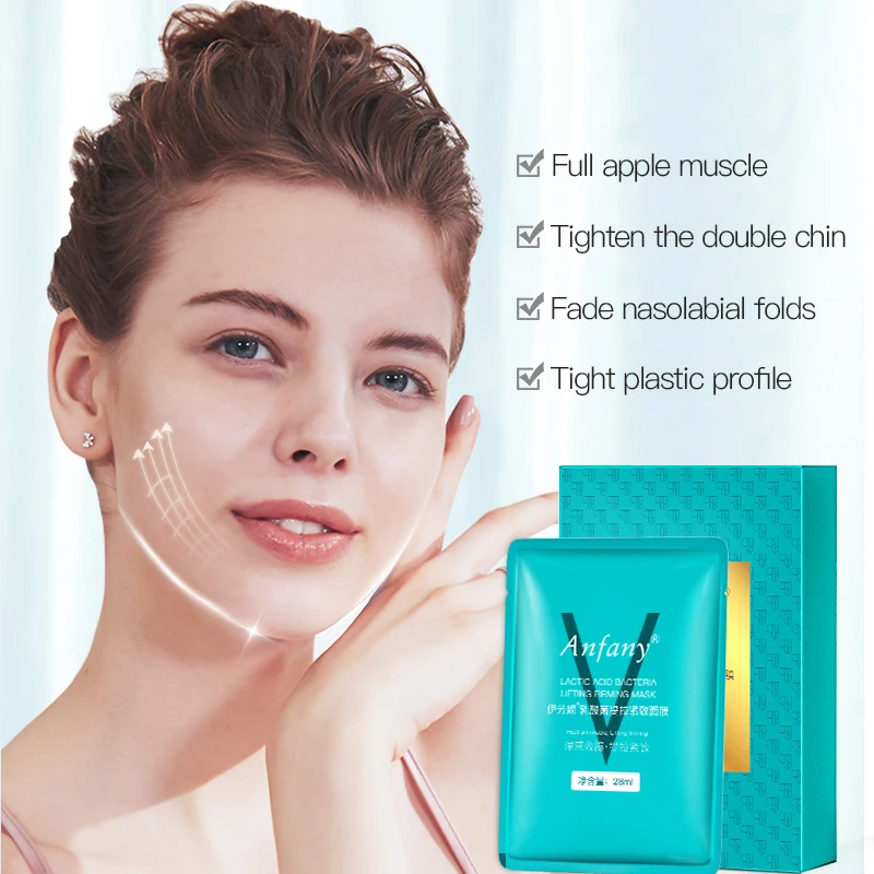 Anfany Lactobacillus facial mask moisturizing whitening  nourish care face mask natural skincare