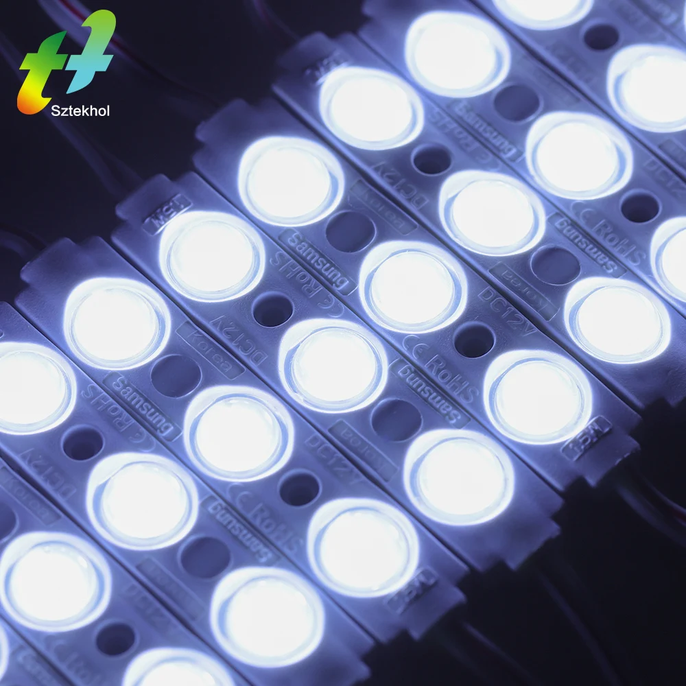 Поставщик фабрики DC12V SMD 2835 5730 5050 Samsung светодиодный модуль rgb СВЕТОДИОДНЫЕ модули впрыска для рекламного освещения