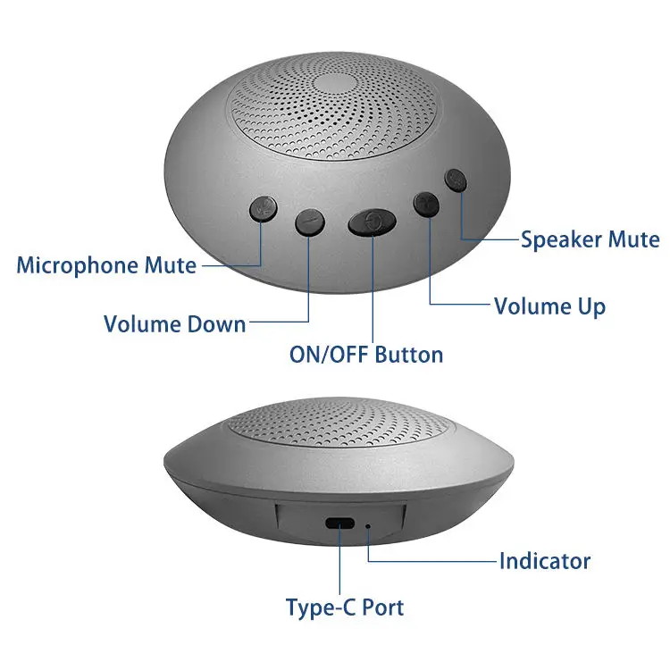Беспроводное соединение BT Skeakerphone HD 4K 8MP 10X 5,1-51 мм объектив USB2.0 PTZ система видеоконференций в реальном времени