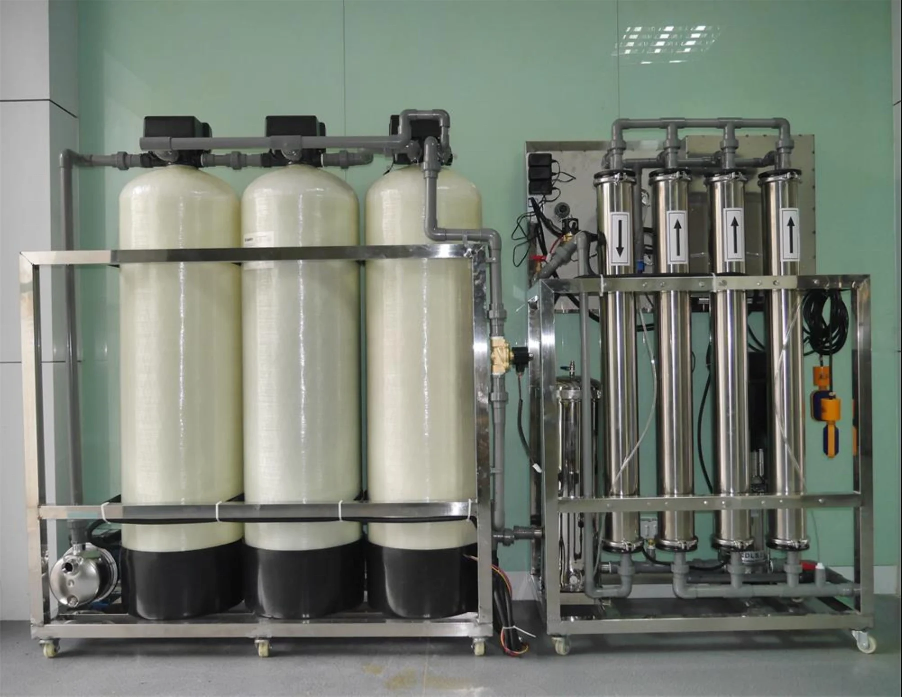 250 500 lph water purifier sea water desalination system/sea water desalination plant/sea water treatment drinking water machine