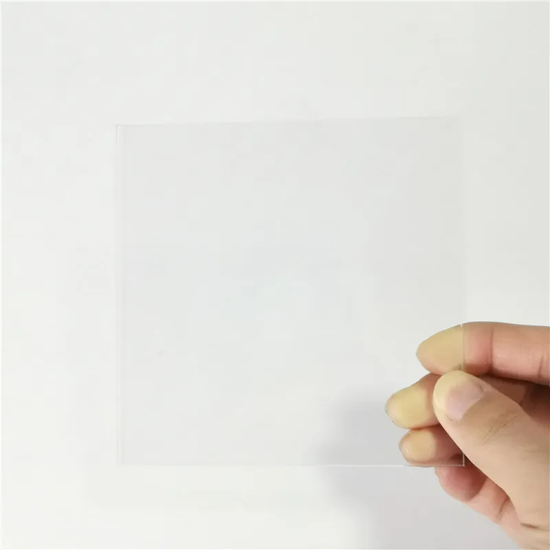 Custom Size 1mm 1.3mm 1.5mm Super Thin Sample Customized Clear Thin Glass Sheet for Photo Frame Building Clear Glass