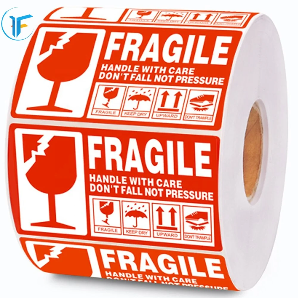 Fragile Warning Labels Label Roll Security Shipping Packaging Tape
