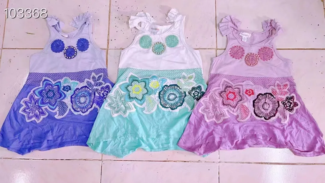 Apparel Stock Branded Clearance Stock overruns Baby Dress