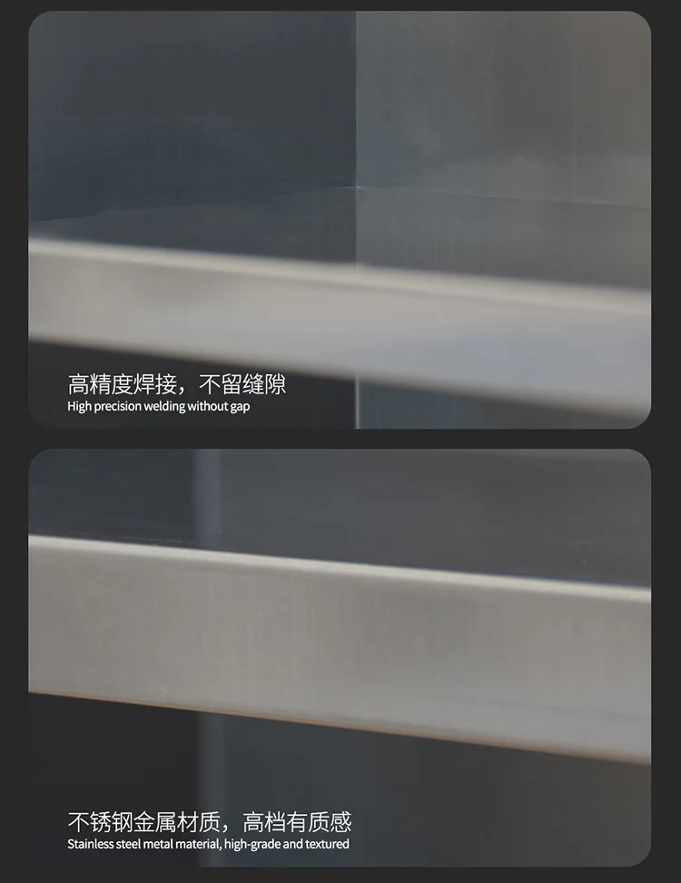 High Quality Stainless Steel Wall Niche Gun Metal Grey Color Double Shower Niche