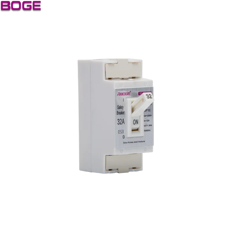  BOGE 1P 25amp 2P1E AC230 1.5KA acb карбамид медный воздушный