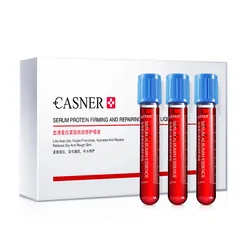 Hot 5ml*6 bottles Firming Moisturizing Remove wrinkles Brightening Whitening Serum protein mother liquor facial essence kit