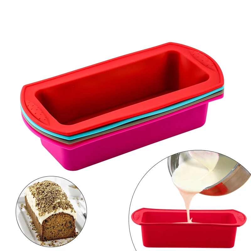 wholesale Cake Silicone Mold Baking Tools Candy Toast Mould Easter Bread Baking Tool DIY Kitchen Supplies Cake Bakeware Pan