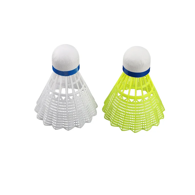 China Manufactory outdoor windproof  super durable Introductory training nylon Badminton shuttlecock with low price